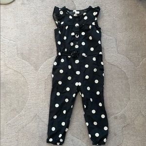 Polka dot romper baby gap 2 years